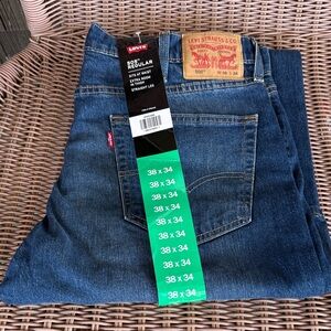Levi’s 505 Regular Straight Denim Jeans 38 x 34
